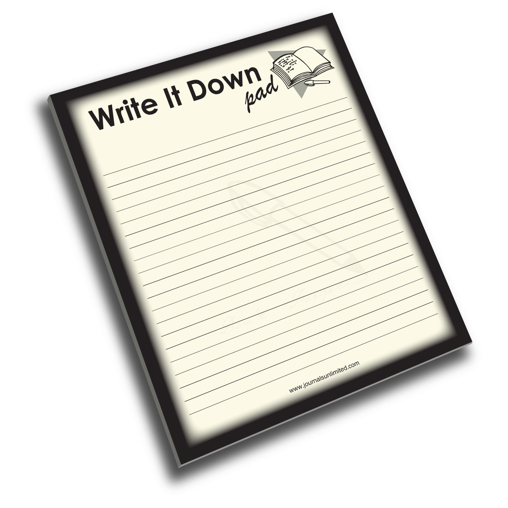 Journals Unlimited Write It Down Pad
