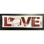 Costa Classics Bumper Sticker - Pony Girl Love