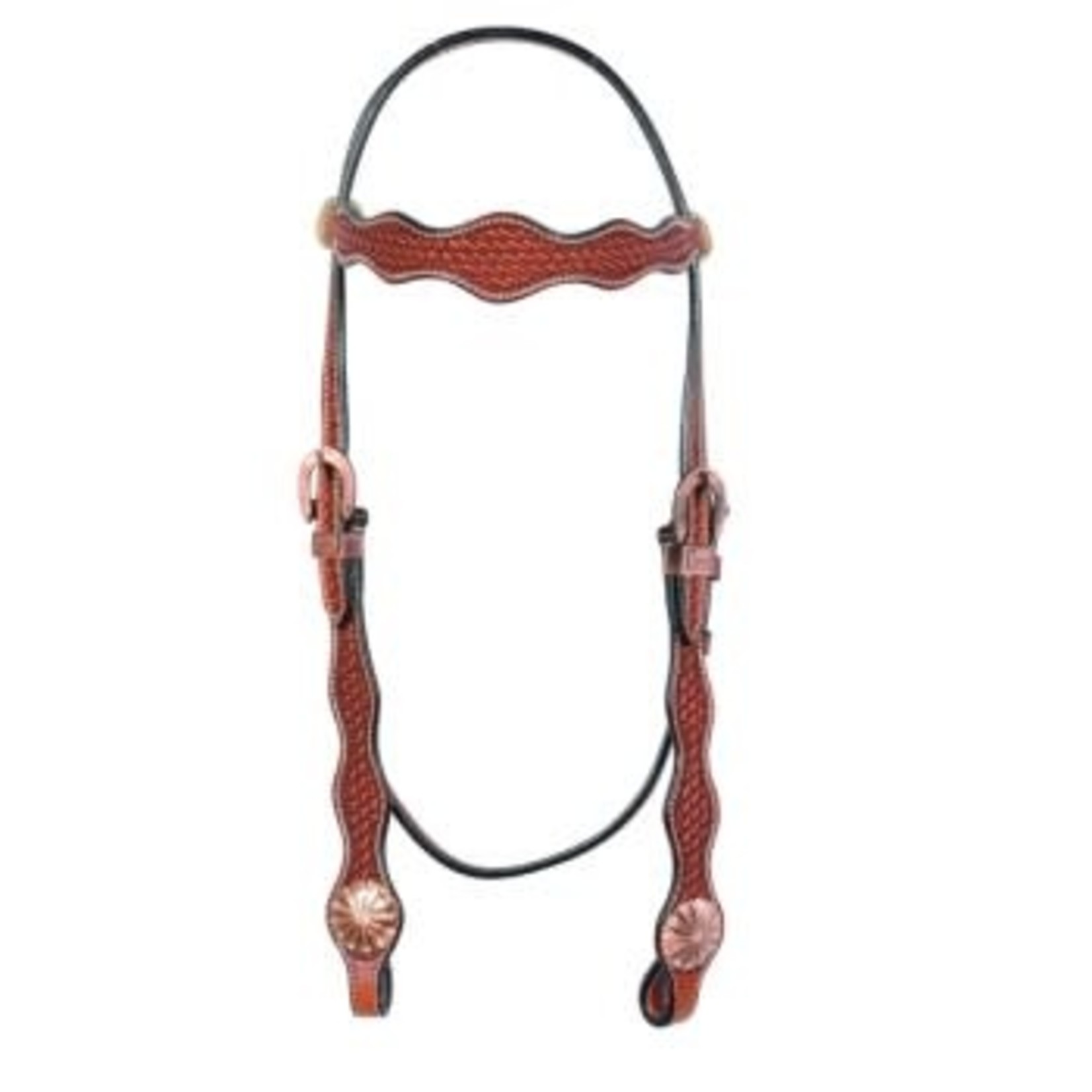 Sierra Wavy Waffle Headstall Set