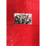Red Western Horse Gift Bag