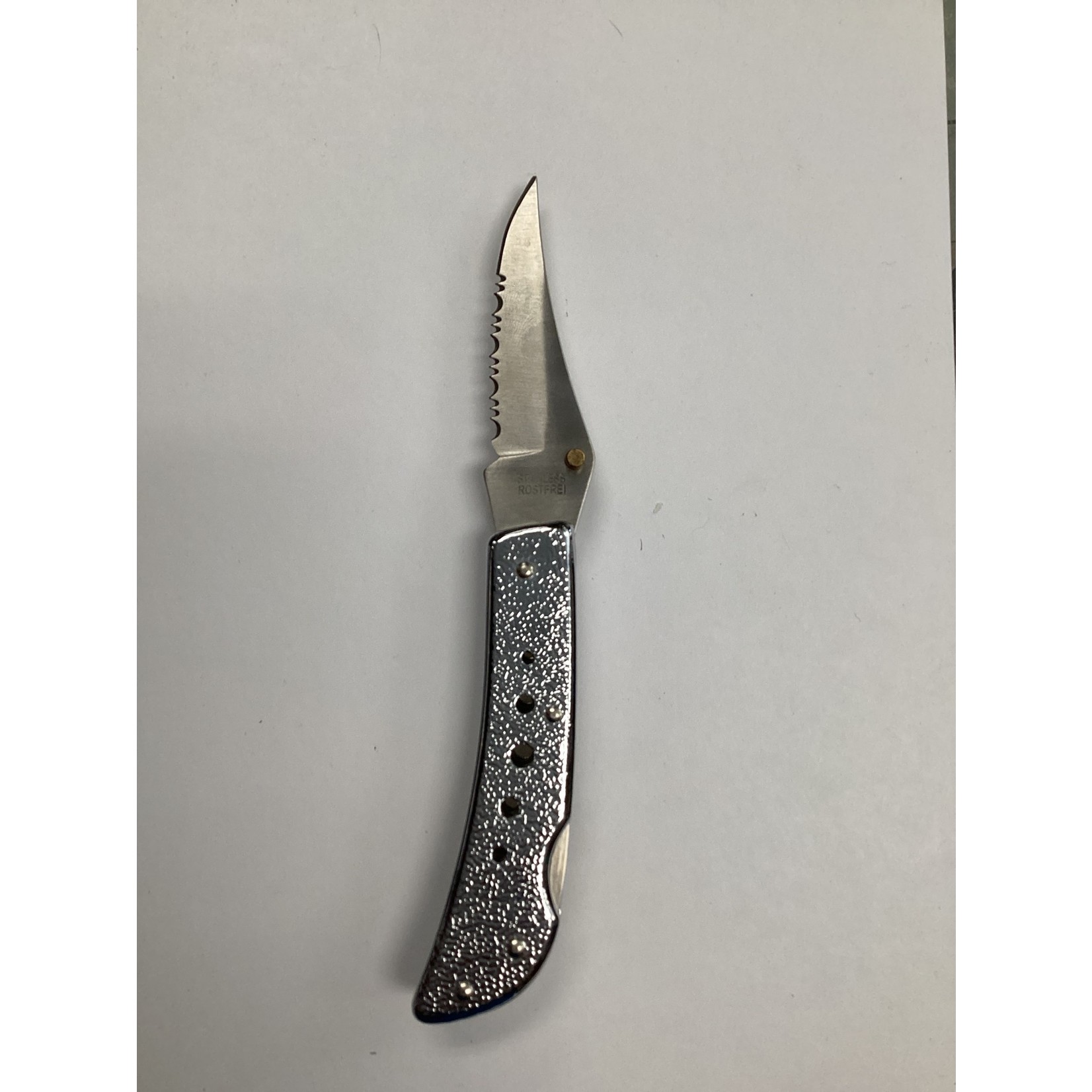 Western Rawhide Silver Pocket Knife