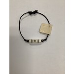 Leather Bead Bracelet