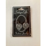 Siskiyou Gifts Siskiyou Pewter Sun and Moon Earrings