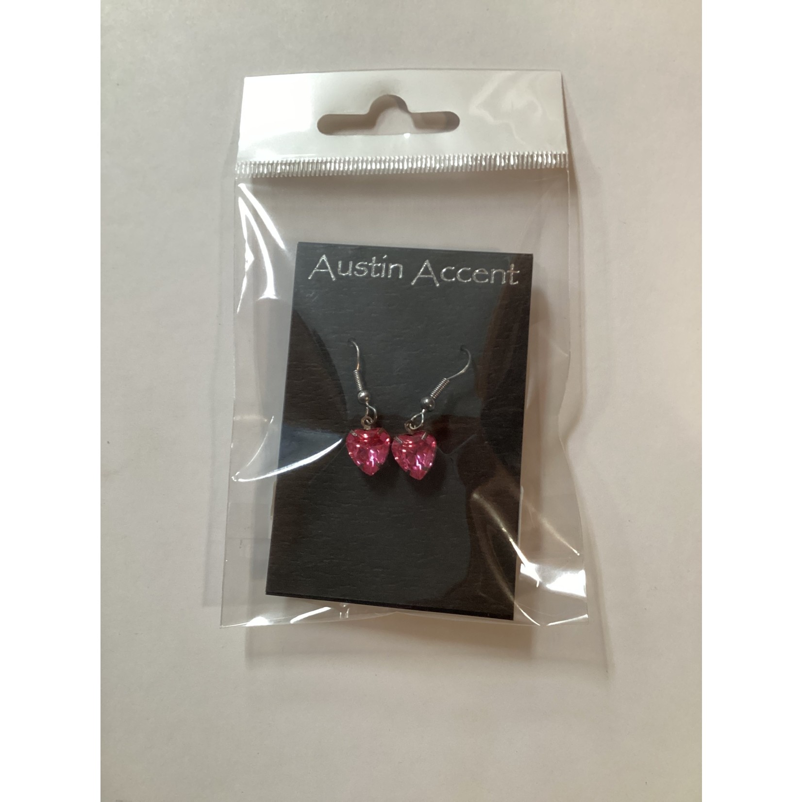 Austin Accents Gem Heart Earrings