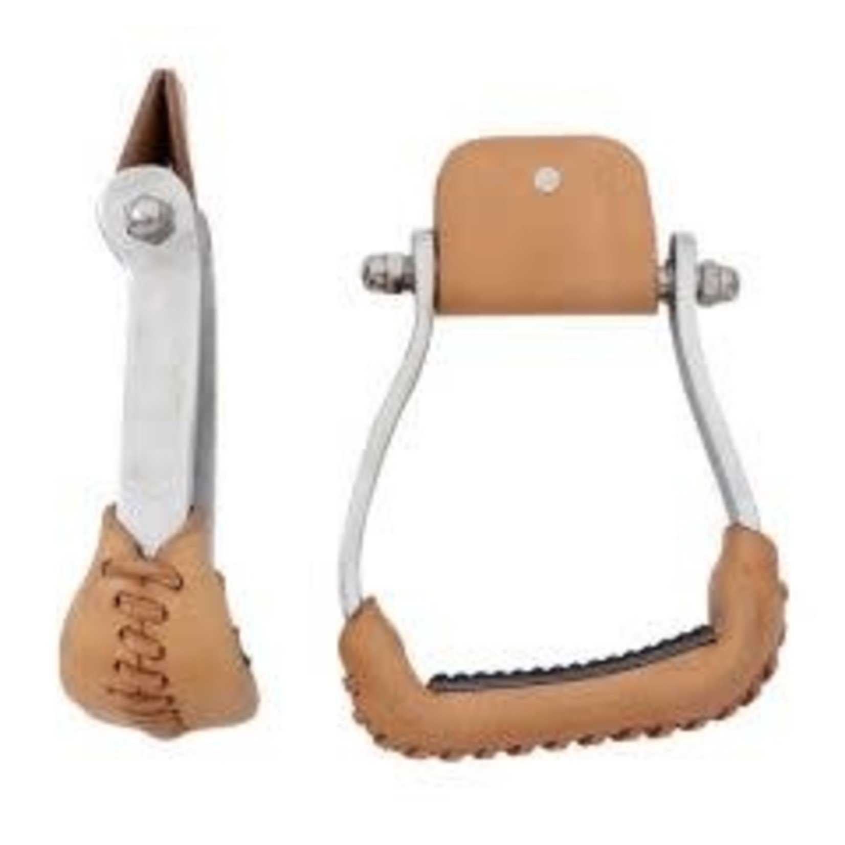 Western Rawhide Aluminum Angled Stirrups