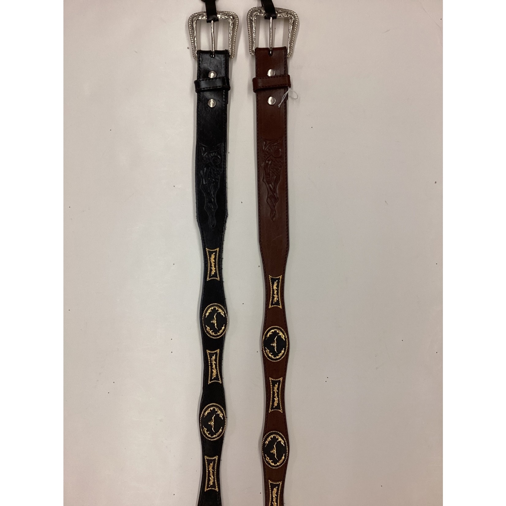 Modestone Steer Head Leather Belt