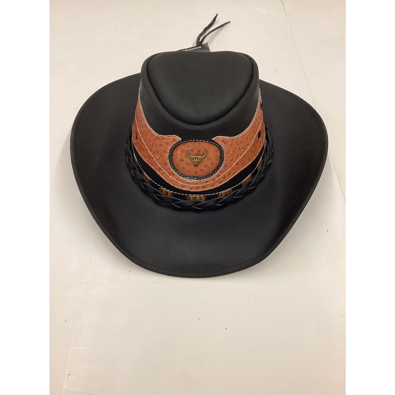 Modestone Modestone Leather Hat