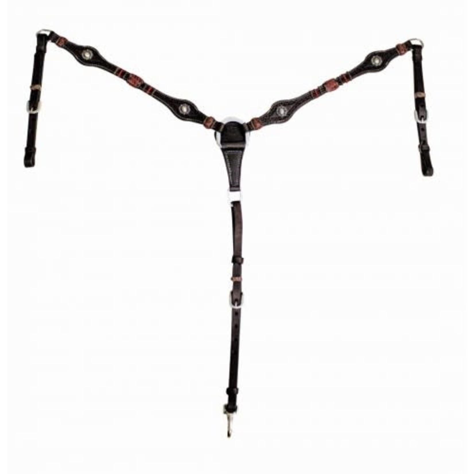 Western Rawhide Cheveron Series Breastcollar