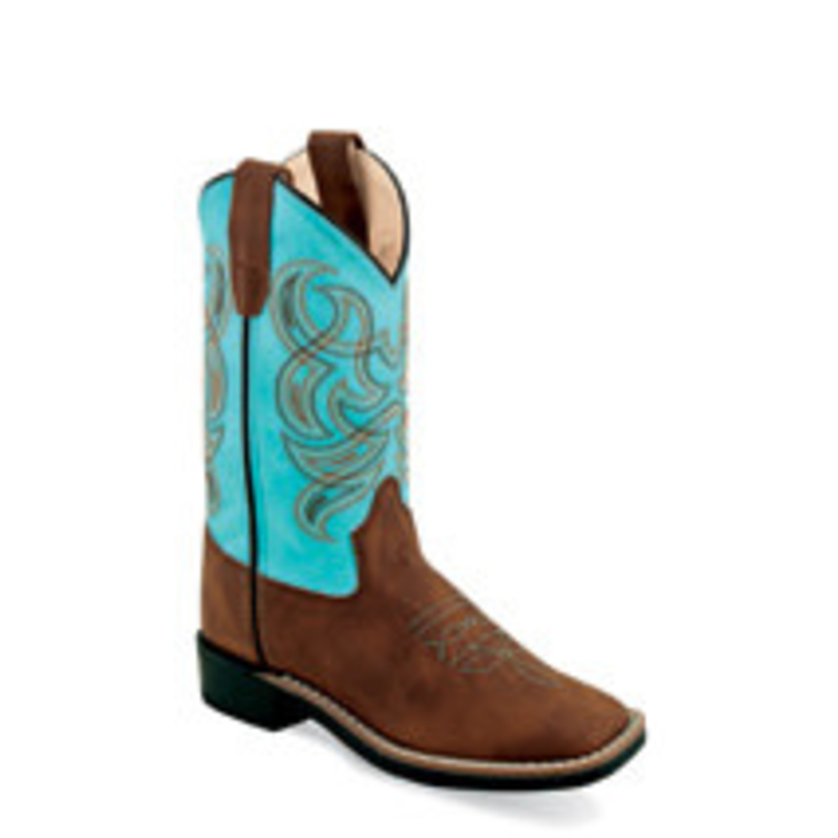 Old West Leatherette Material Boot
