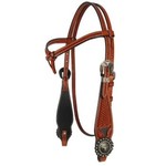 Sierra Steer Head Crossover Headstall