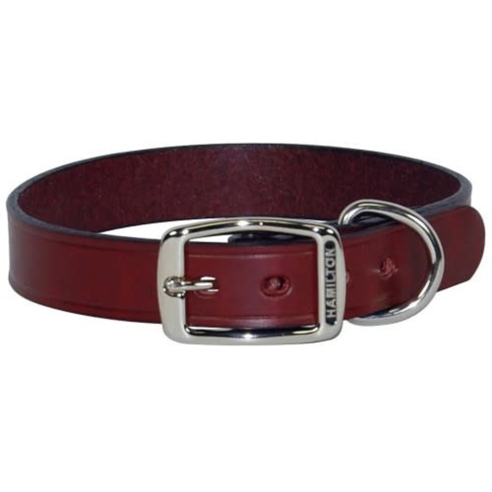 Hamilton 1" Leather Dog Collar