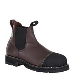 Canada West Boots 34330 Men's CANADA WEST Steel Toe Romeo Walnut Loggertan
