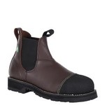 Canada West Boots Men's CANADA WEST Steel Toe Romeo Walnut Loggertan