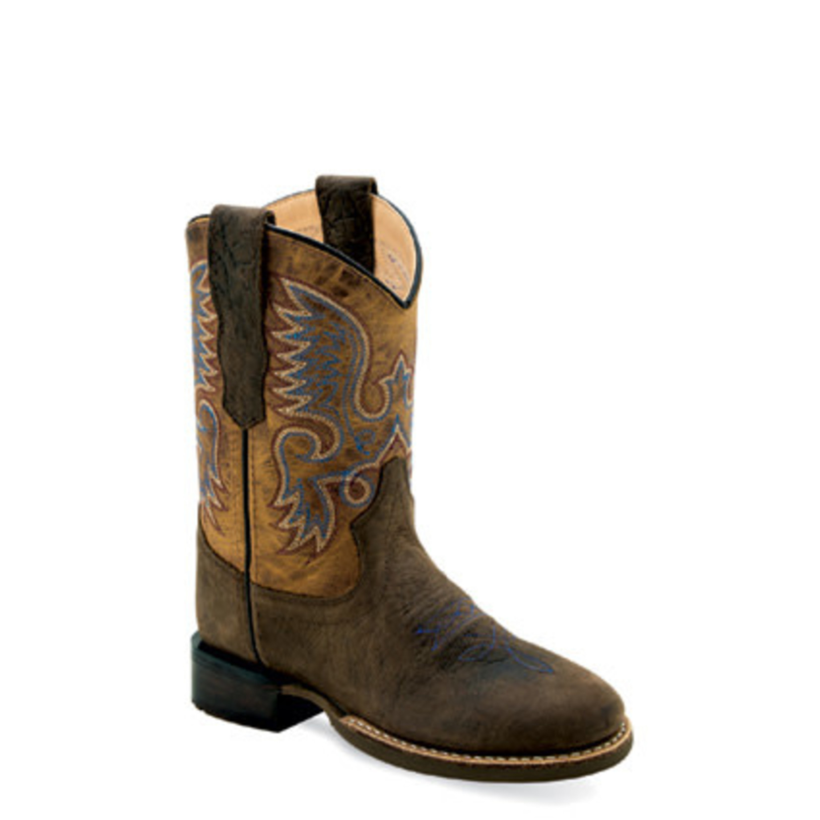 Old West Child's Round Toe Boot