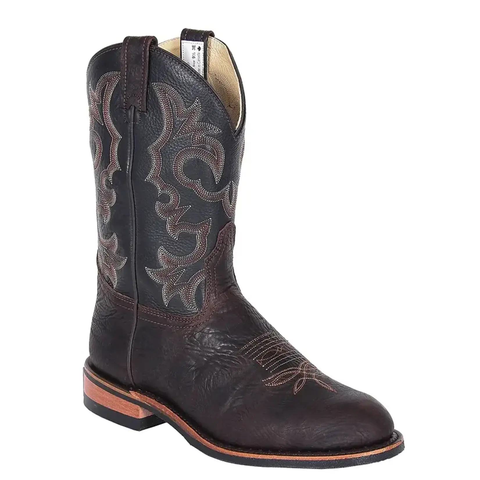 Canada West Boots Men's BRAHMA Ropers with Fine Rib Outsoles