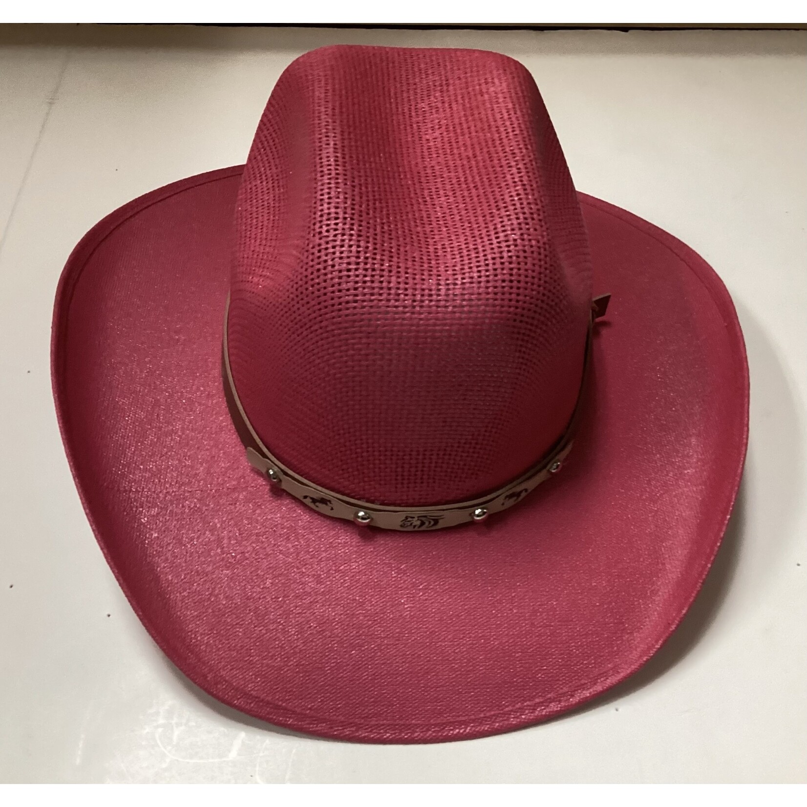 Modestone Child's Straw Cowboy Hat