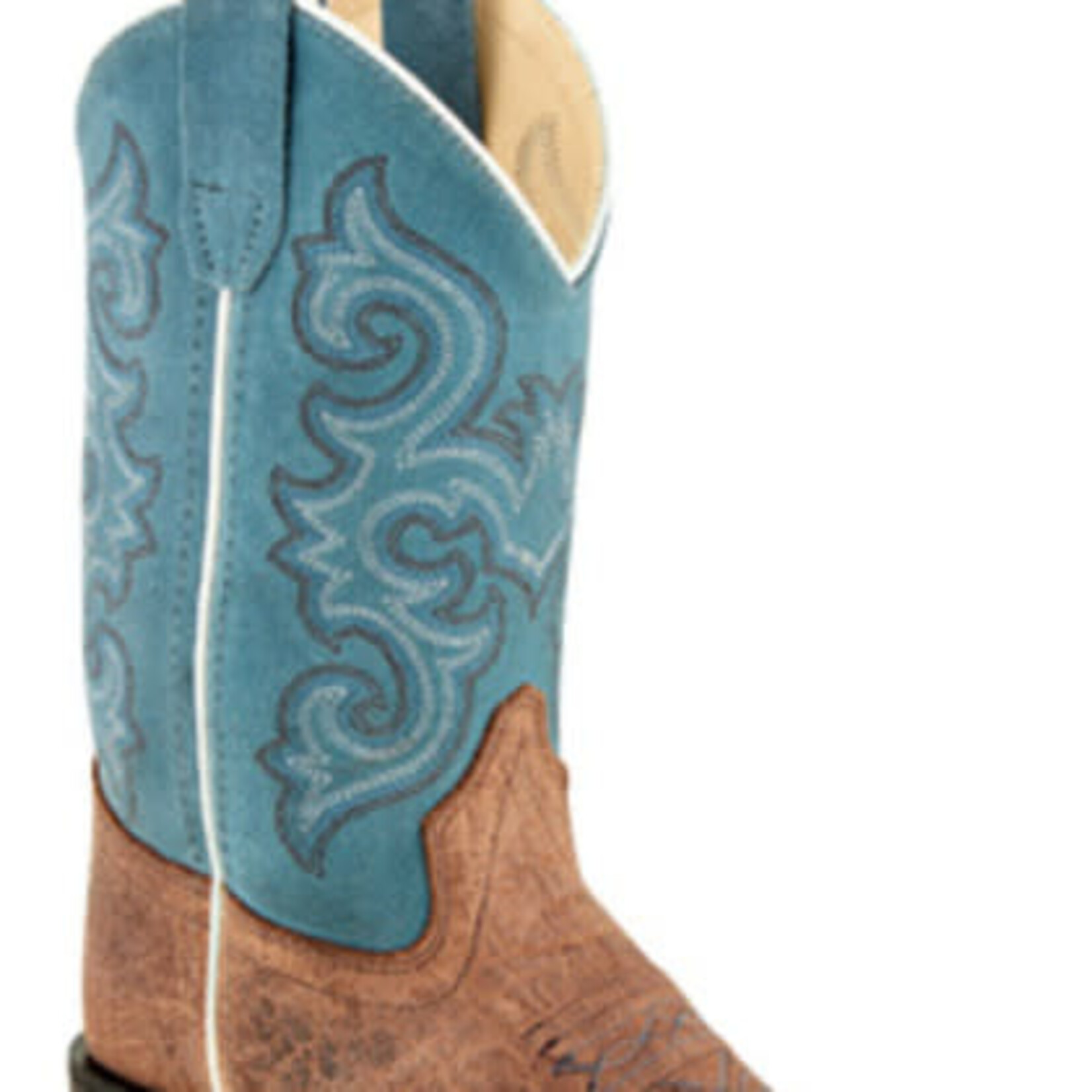 Old West BSY1914 Youth Leather Welted Boot