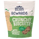 Natural Balance Rewards Crunchy Dog Biscuits with Peanut Butter - 14 oz