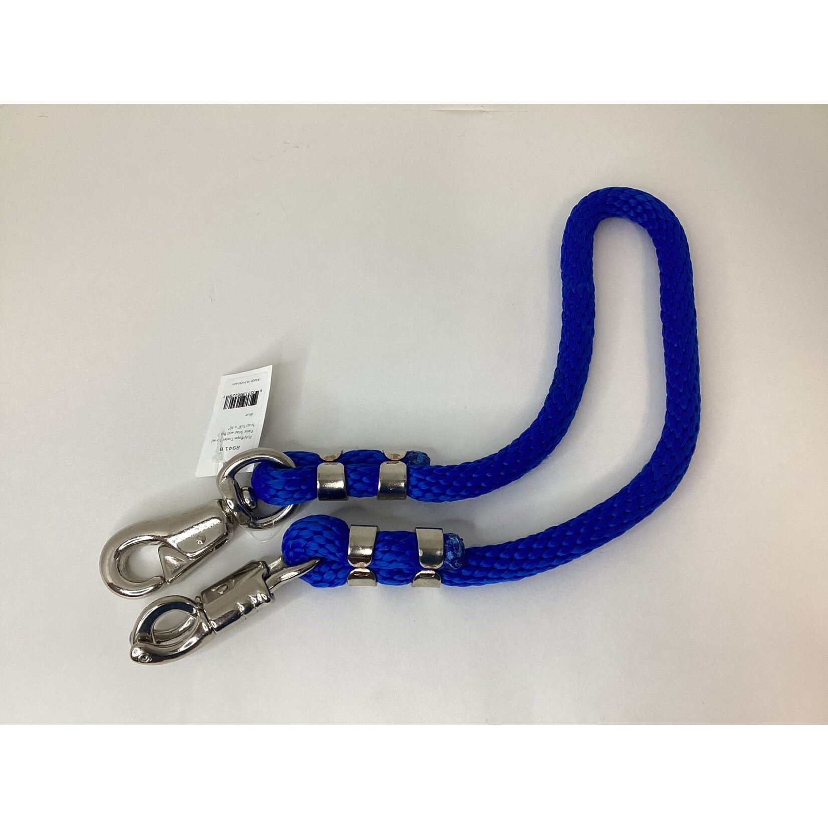 Mustang Poly Rope Trailer Tie With Panic & Bull Snap - 5/8" x 30"