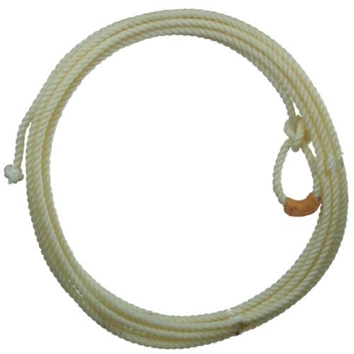 Corde de ranch avec brûleurs cuir - 7/16 x 30' - Couleur naturelle