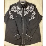 Modestone Embroidered Men's Western Shirt