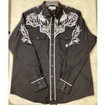 Old West Embroidered Men's Western Shirt