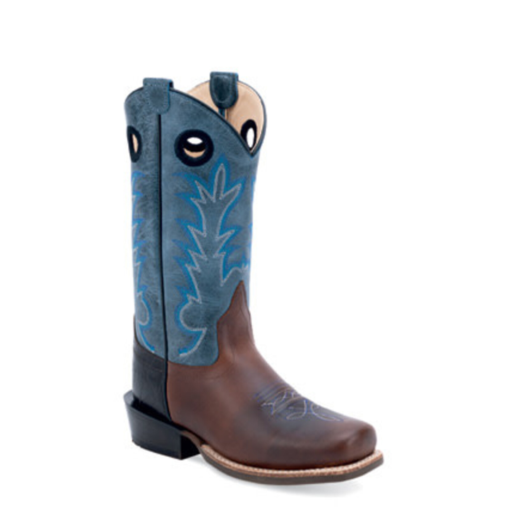 Old West 8208Y/8206Y Medium Toed Leather Boot