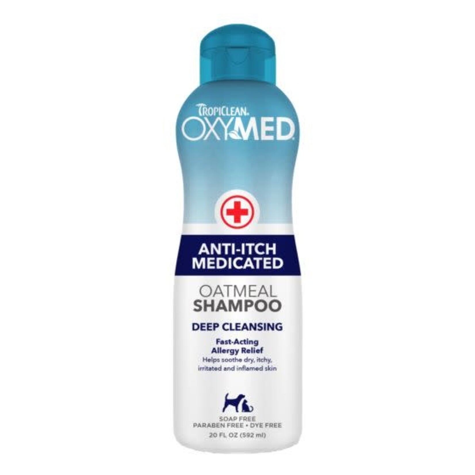 TropiClean TropiClean Oxymed Anti-Itch Medicated Shampoo for Pets 20oz
