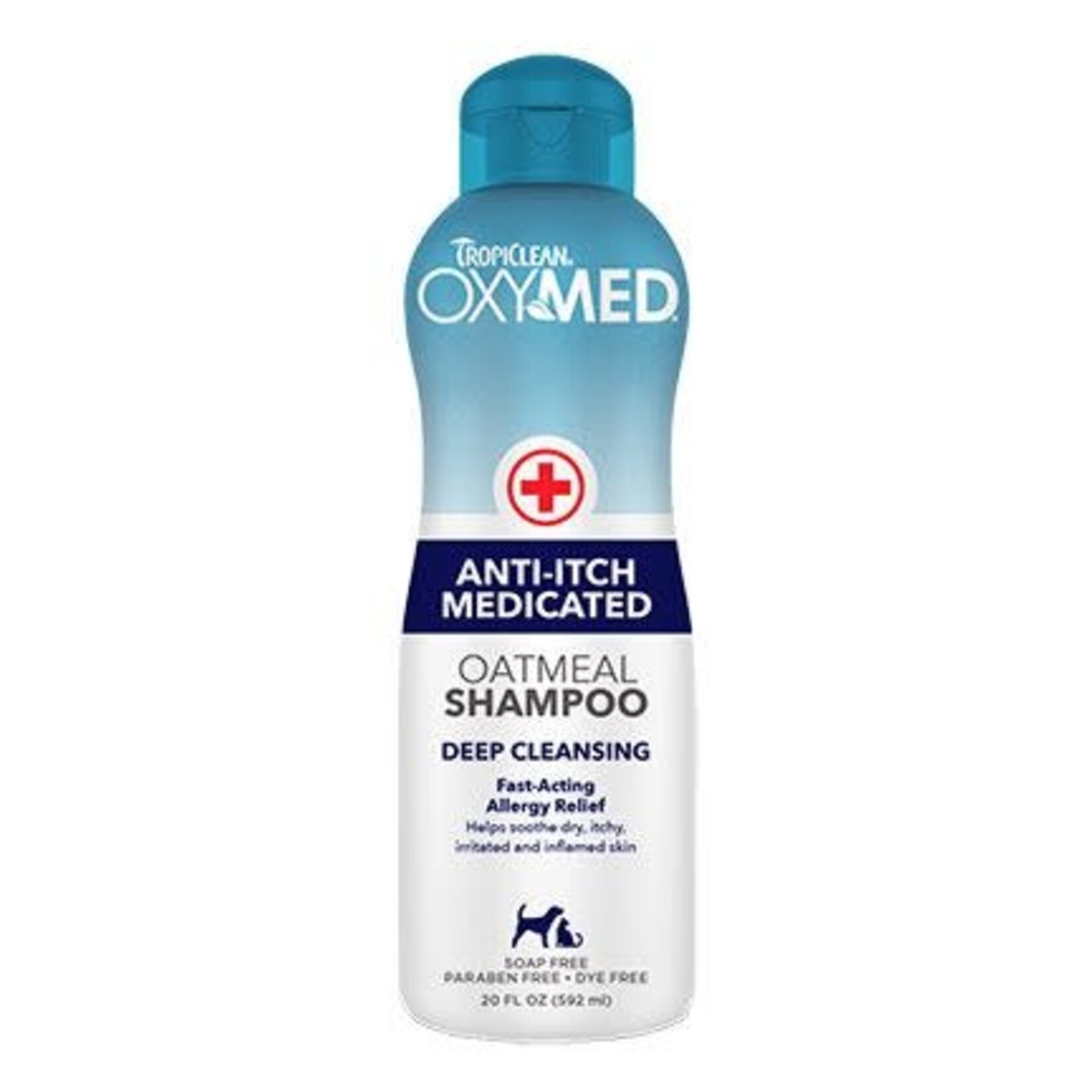 TropiClean TropiClean Oxymed Anti-Itch Medicated Shampoo for Pets 20oz