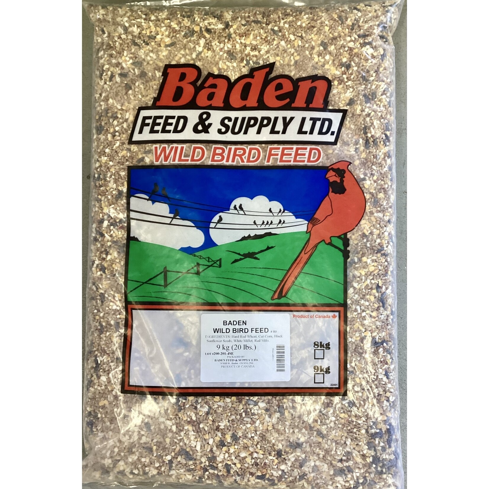 Baden Baden Wild Bird seed 9kg