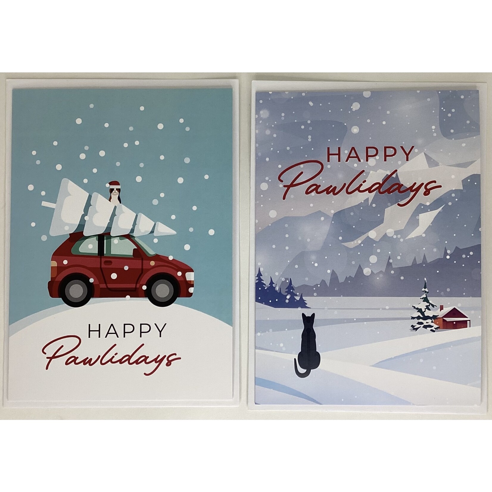 Blue Moon Christmas Cards - Pet Themed