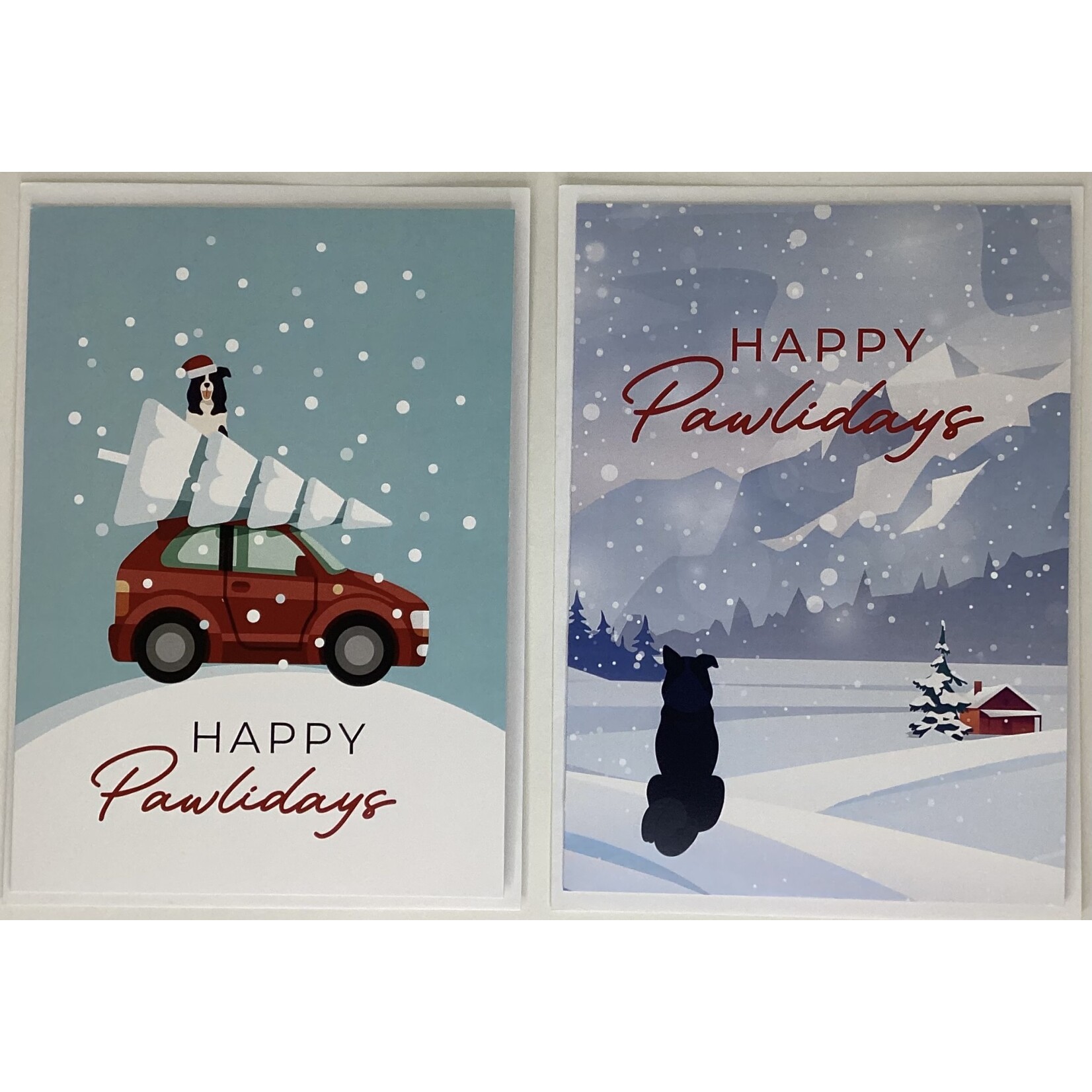 Blue Moon Christmas Cards - Pet Themed