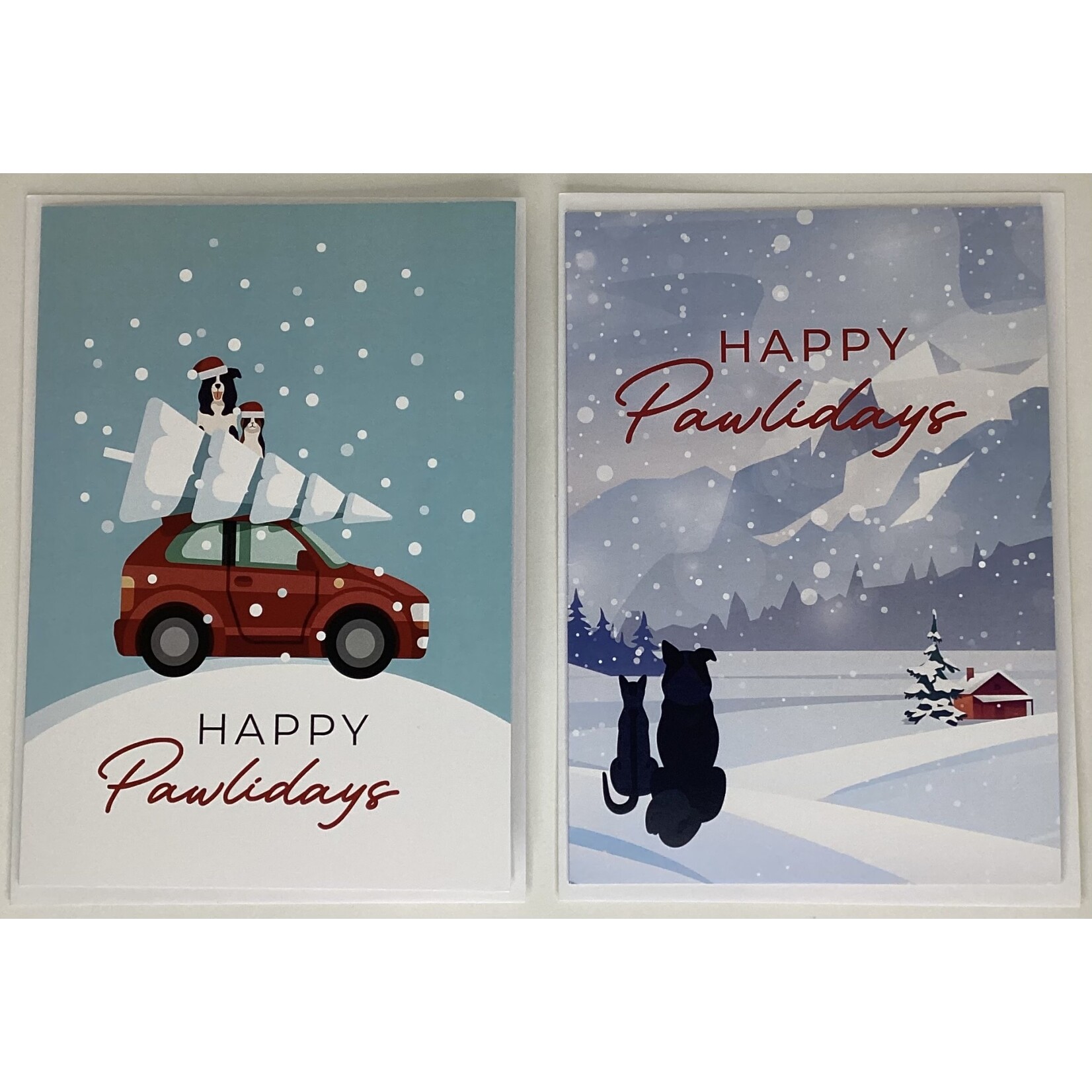 Blue Moon Christmas Cards - Pet Themed