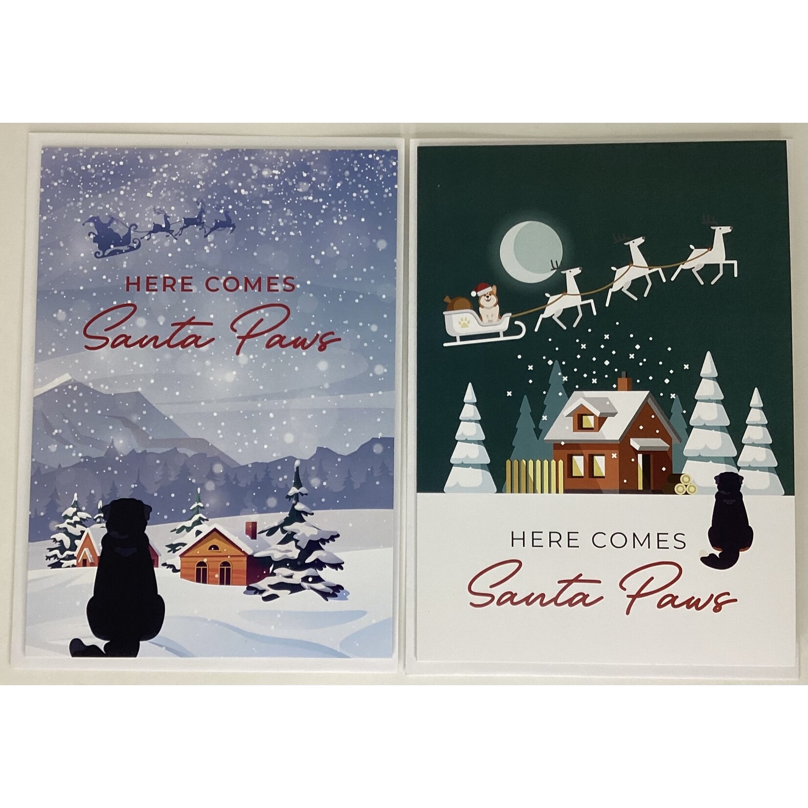 Blue Moon Christmas Cards - Pet Themed