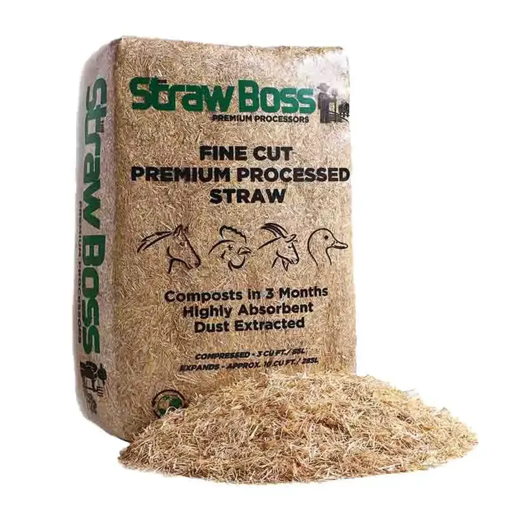 Straw Boss Straw Boss Fine Cut Straw
