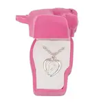 AWST International Silver Plated Horse Head Heart Jewellery