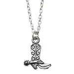 AWST International Silver Plated Cowboy Boots Jewellery