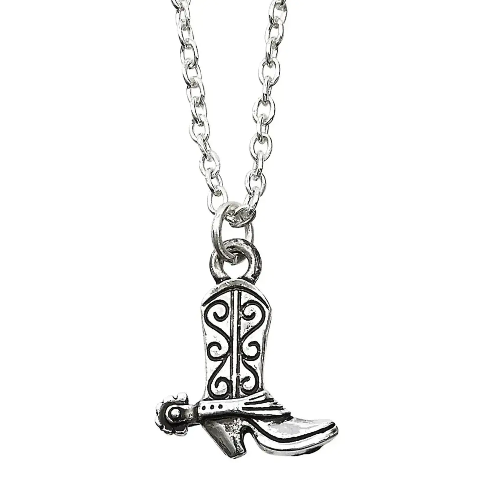 AWST International Silver Plated Cowboy Boots Jewellery