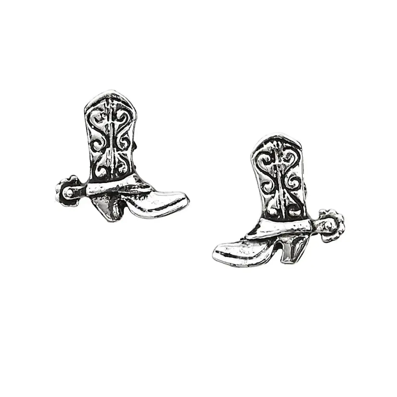 AWST International Silver Plated Cowboy Boots Jewellery