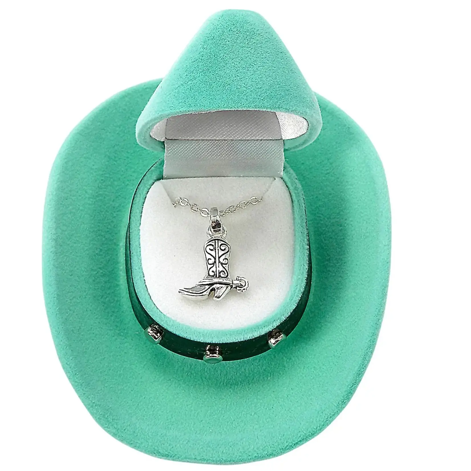 AWST International Silver Plated Cowboy Boots Jewellery