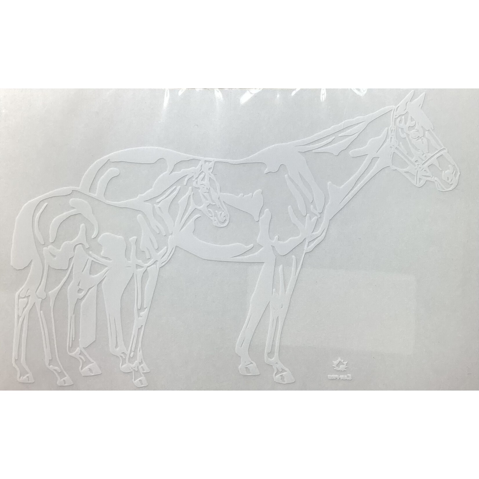 Can-Pro White Window Decals