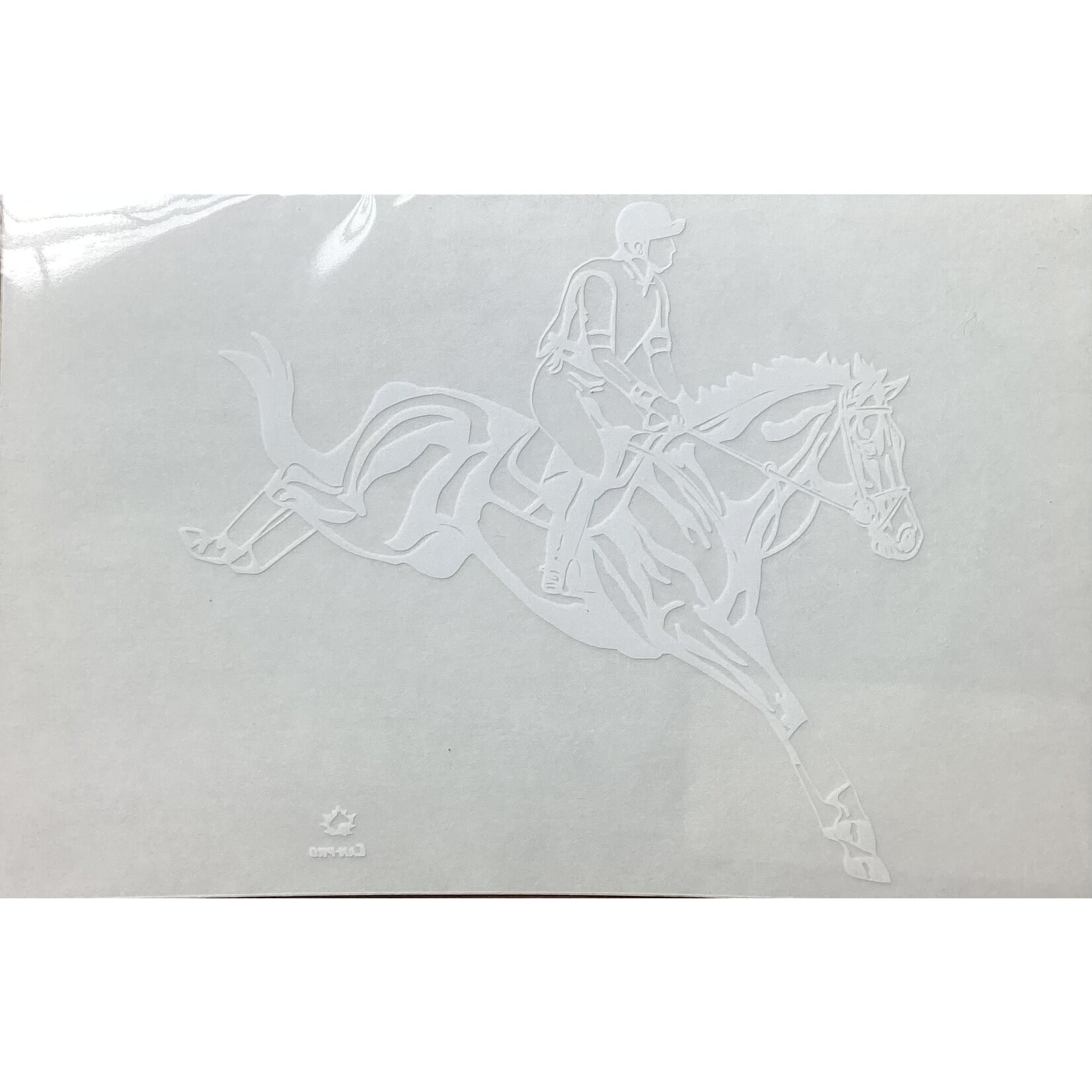 Can-Pro White Window Decals