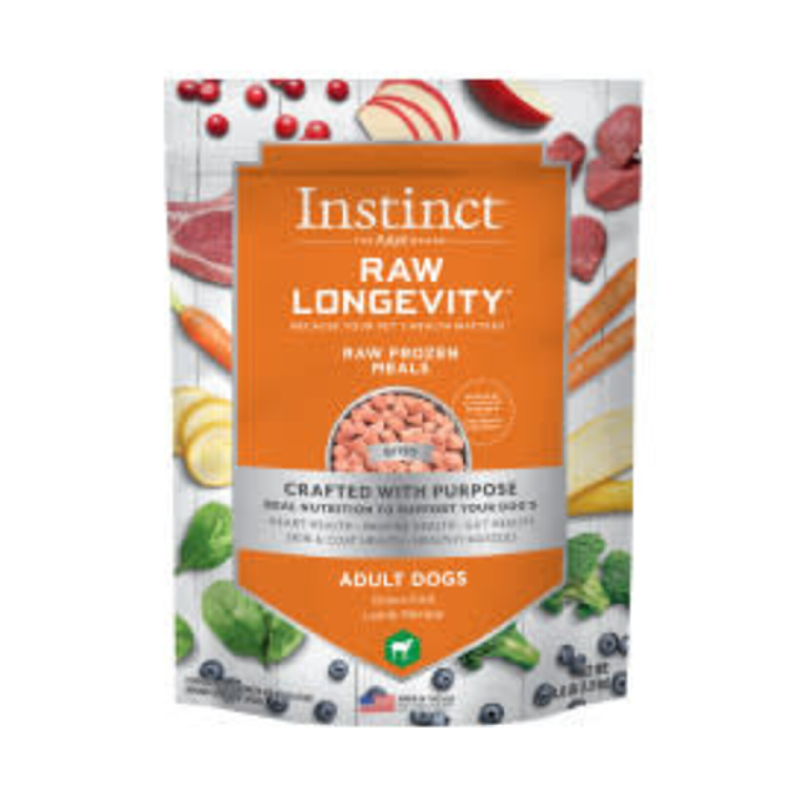 Instinct Instinct Longevity Frozen Raw Bites For Dogs