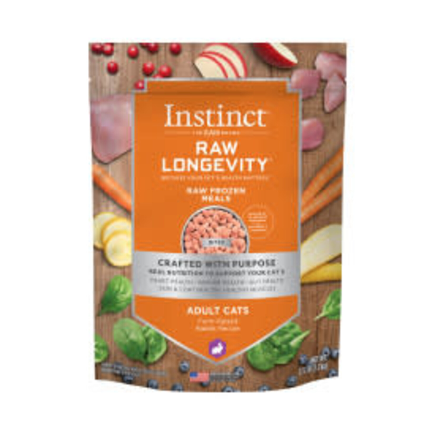 Instinct Instinct Longevity Frozen Raw Bites For Cats