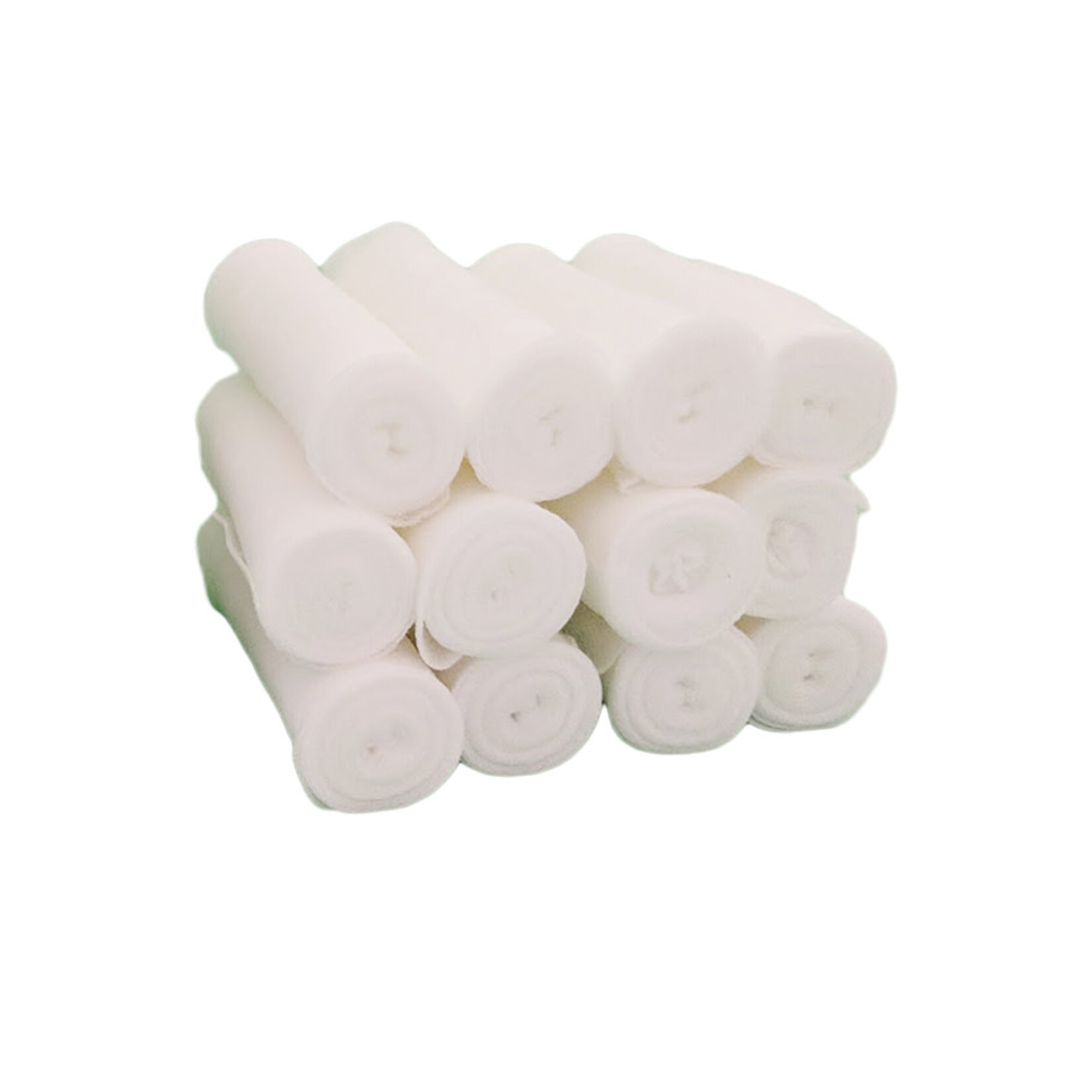 Pivetal Non Sterile Stretch Gauze Bandage Rolls - 10.16cm x 3.75m (4" x 4.1yds), 2 Pack