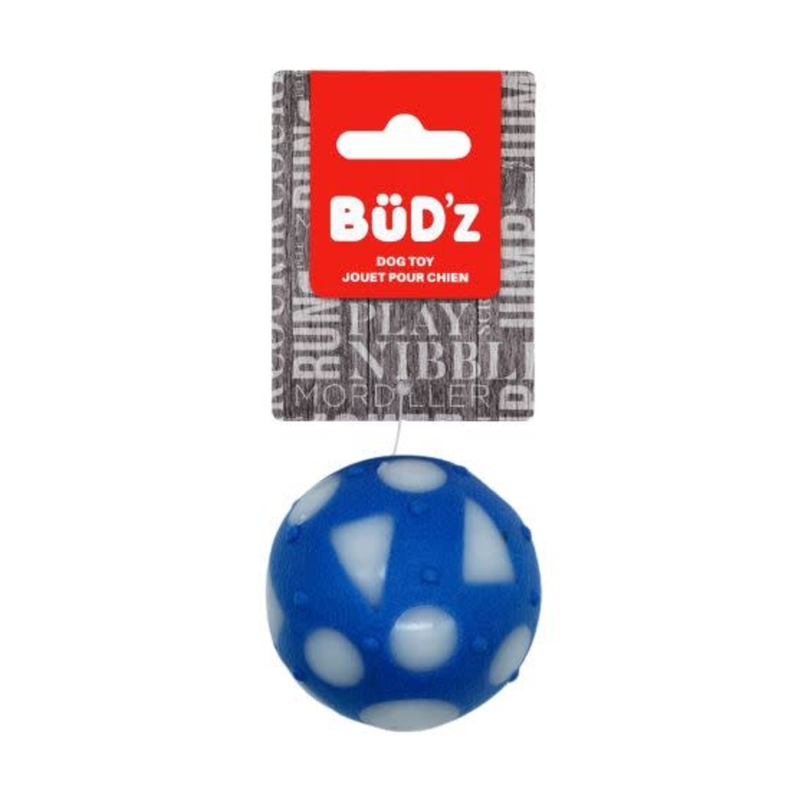 BUD'z Bud'z Rubber Ball Dog Toy