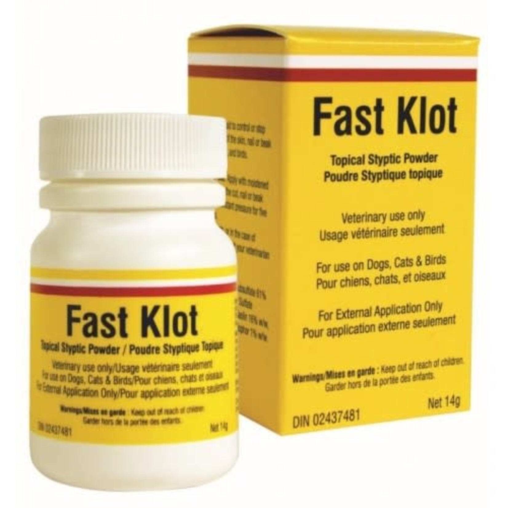 DVL Fast Klot Powder For Dogs, Cats & Birds