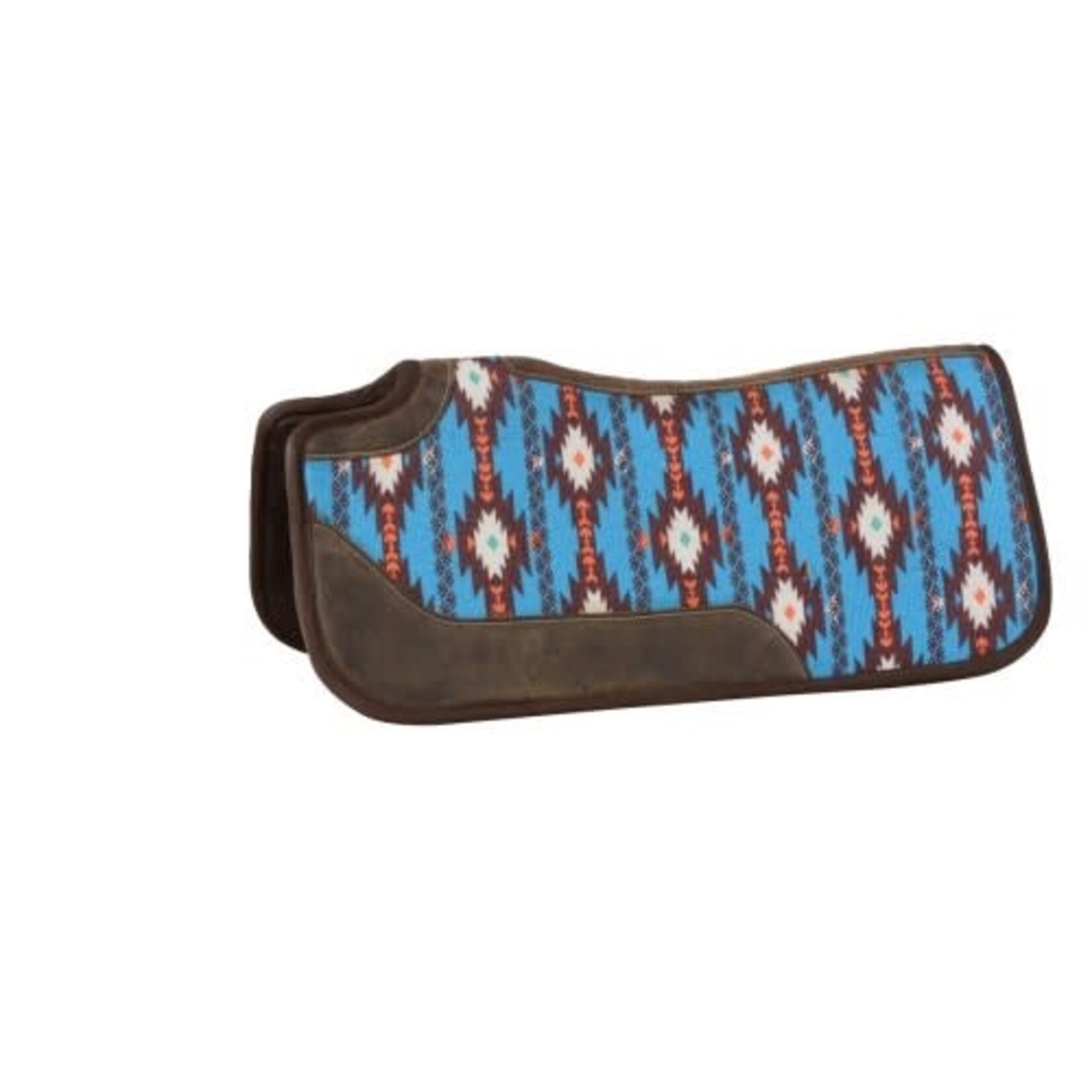 Country Legends Contoured Saddle Pad With Solid Colour Felt Bottom