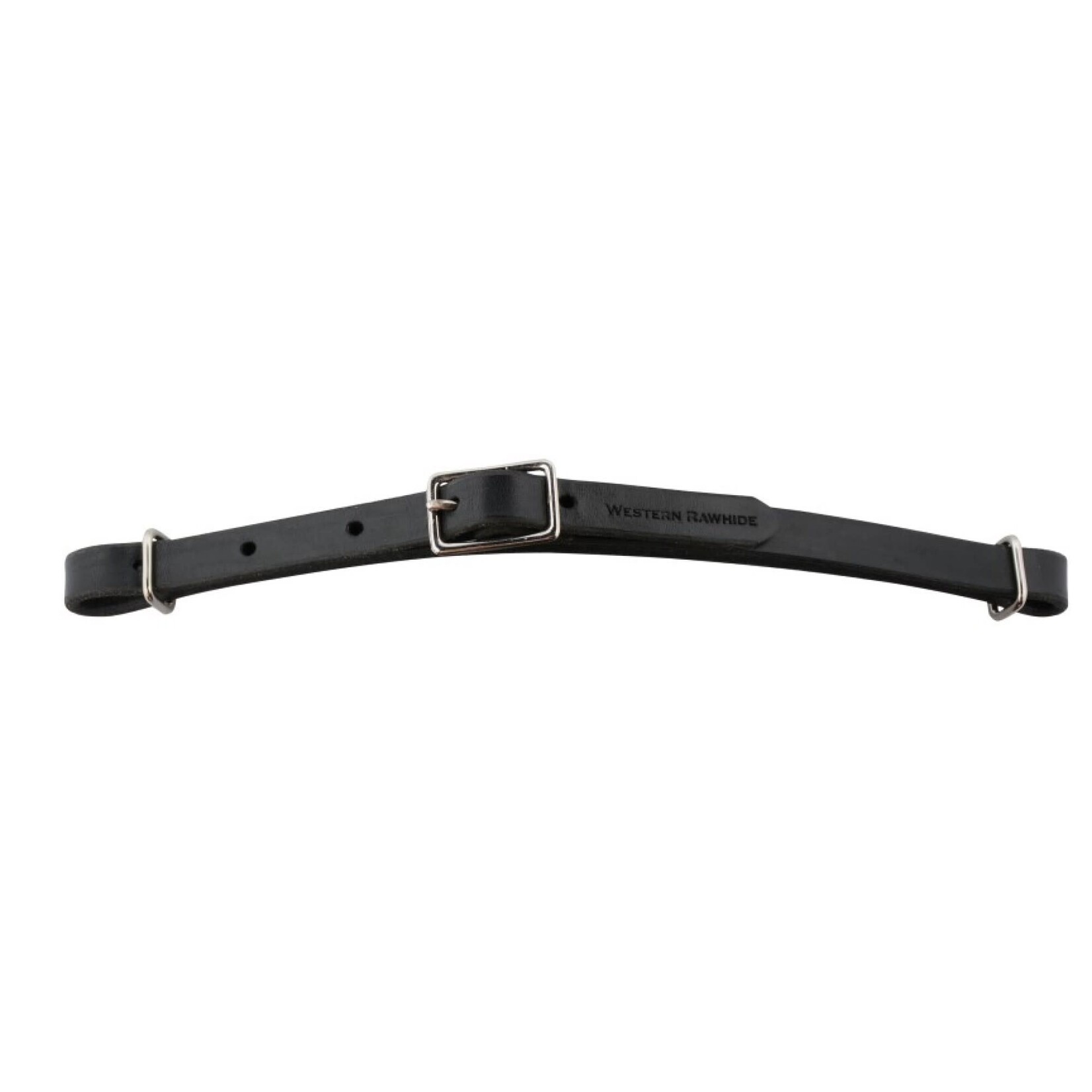 Western Rawhide Leather Curb Strap