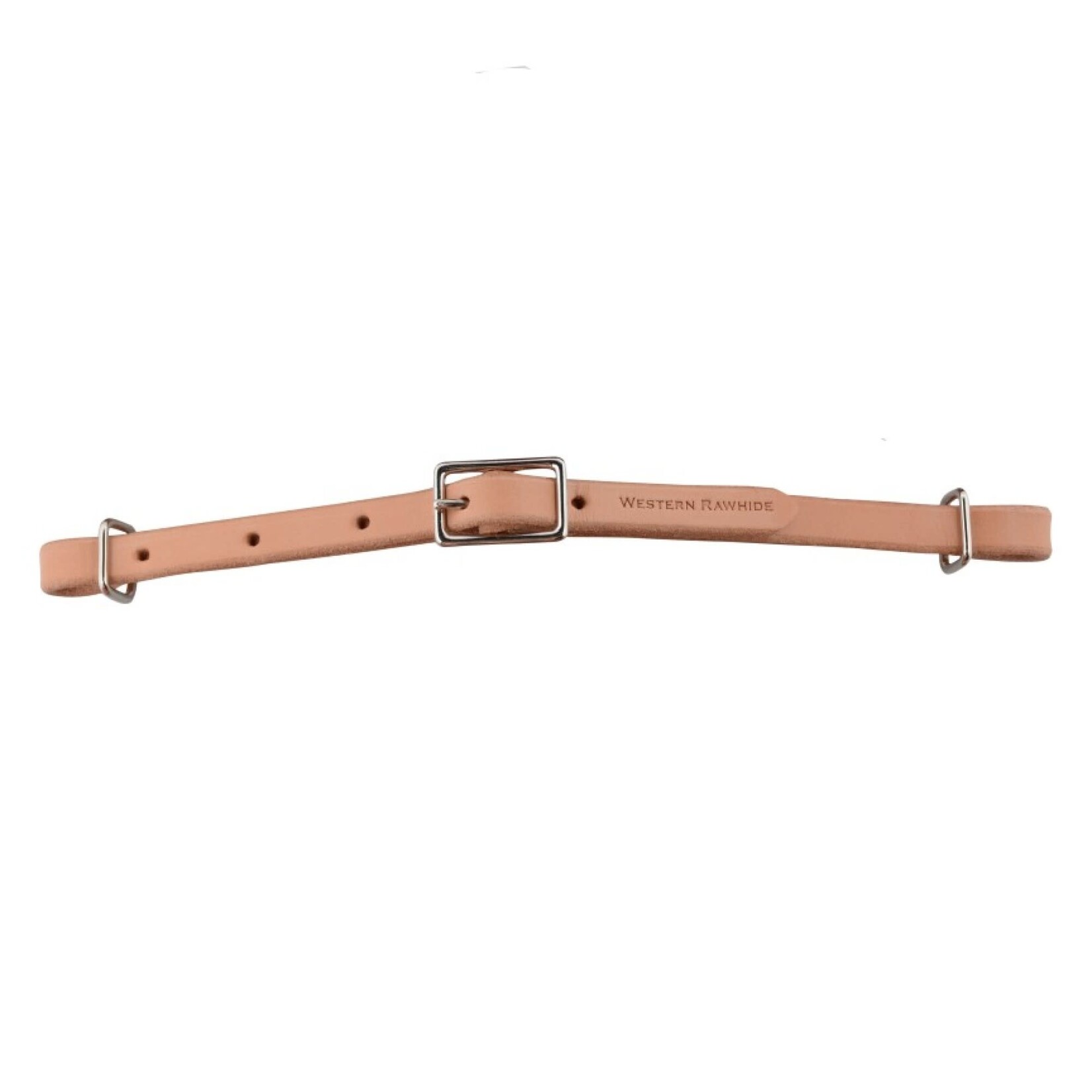 Western Rawhide Leather Curb Strap